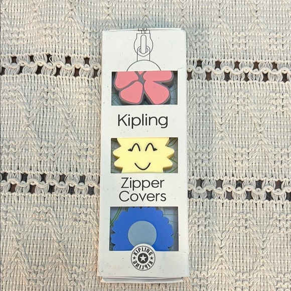 Kipling Kids Zipper Covers - Pink, Yellow, Blue - Picture 1 of 5